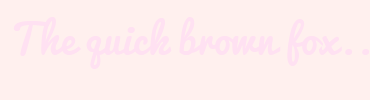 Image with Font Color FFE1F2 and Background Color FFF0EE